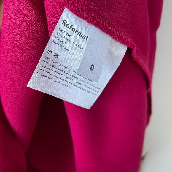 NWT Reformation Lindsay Dress - Picture 9 of 9